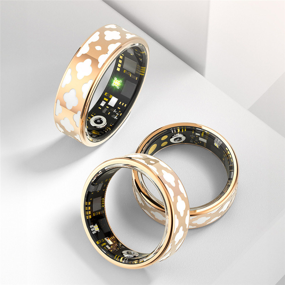 Cross-border new R10M smart ring heart rate blood gas sleep monitoring sports photo multi-mode reminder enamel