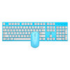 Chasing Leopard 8820 Candy Color Wireless Keyboard and Mouse Set Laptop Office 2.4g Keyboard and Mouse Set Wholesale