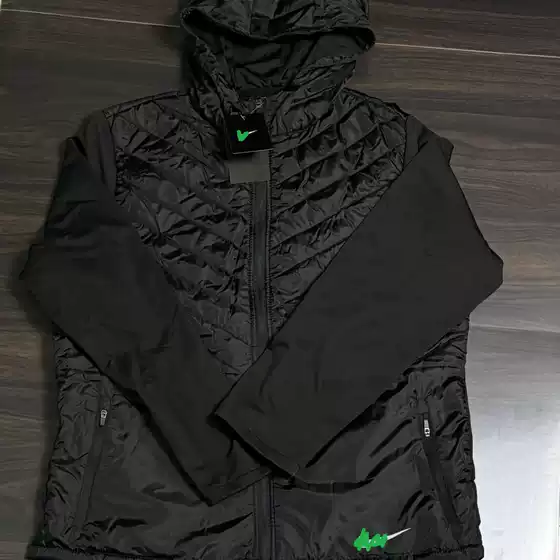 Sports Winter Training Autumn and Winter Training Sports Running Vest Jacket down Long-Sleeved Lightweight Warm Reflective Windproof Night Vision