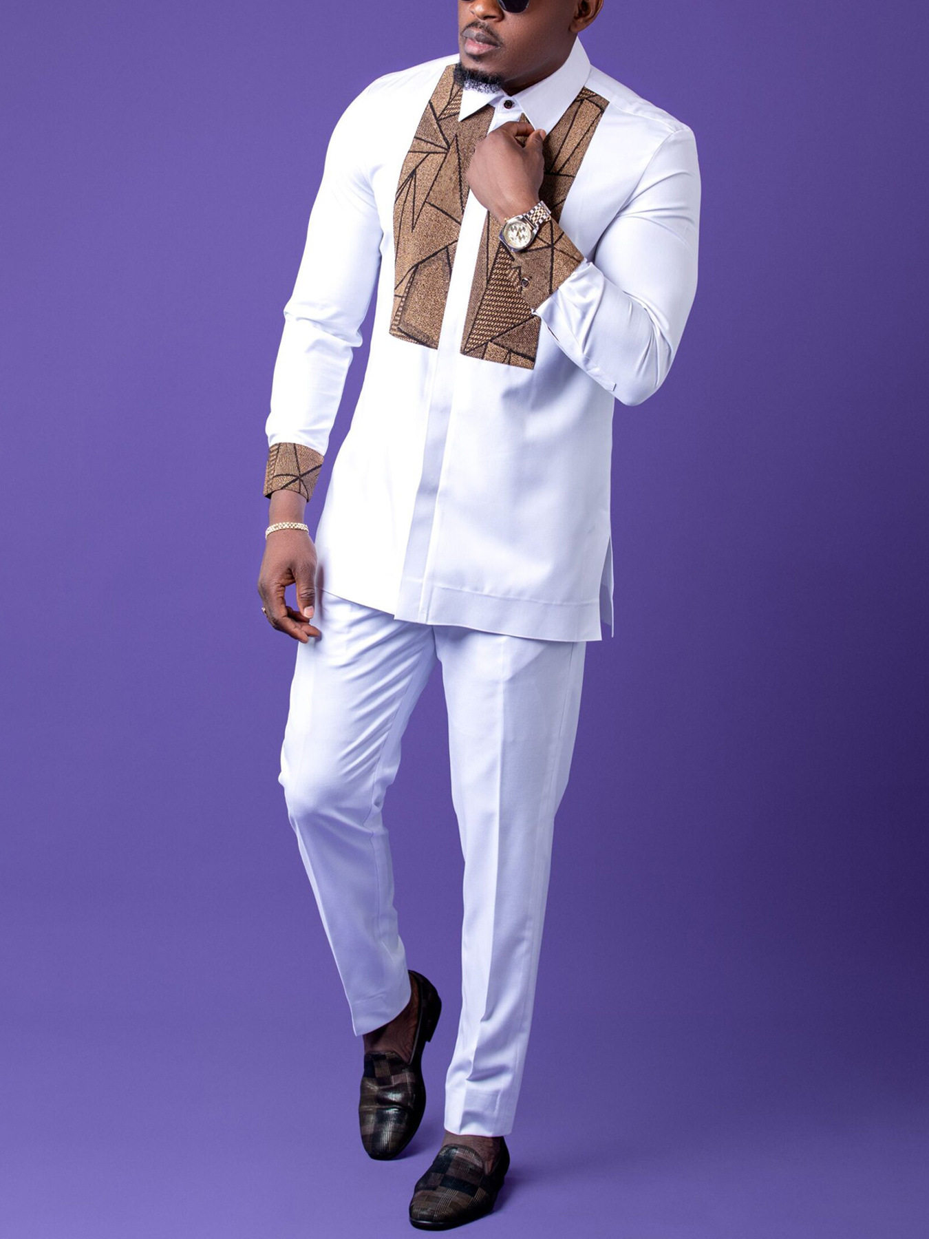 men's fashion spring and autumn long-sleeved suit