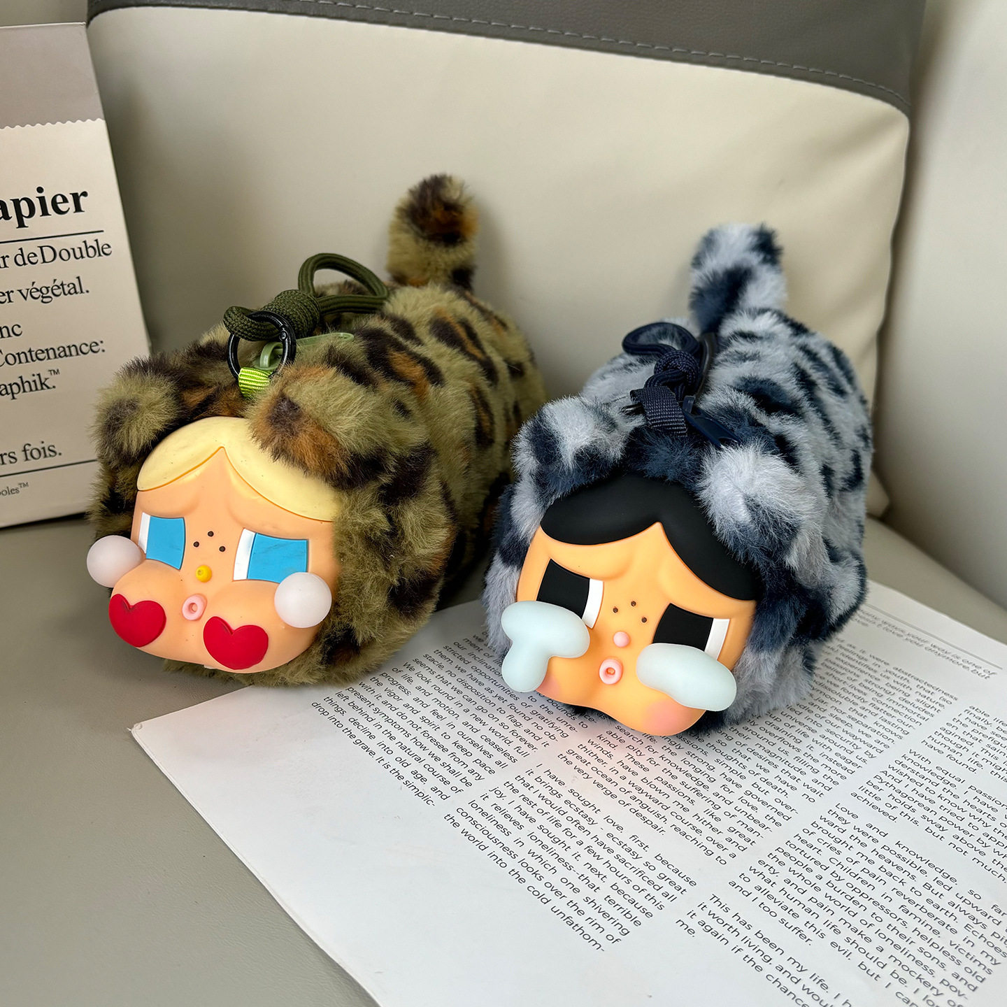 New Cartoon Cute Large-Capacity Pencil Bag Student Stationery Bag Multi-Functional Storage Bag Portable Cosmetic Bag Hand Bag