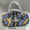 Plaid blue