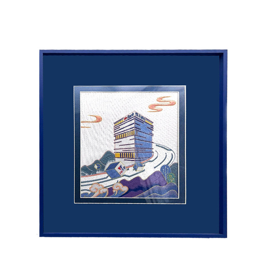 Customized Aluminum Alloy Photo Frame Empty Frame Metal Picture Frame Blue Narrow Edge Modern Simple Magnetic Puzzle Photo Frame Customization