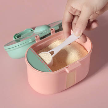 Baby Milk Powder Box Portable Out-Going Sealed Moisture-Proof Packaging Box Storage Tank Complementary Food Rice Noodle Compartment Box