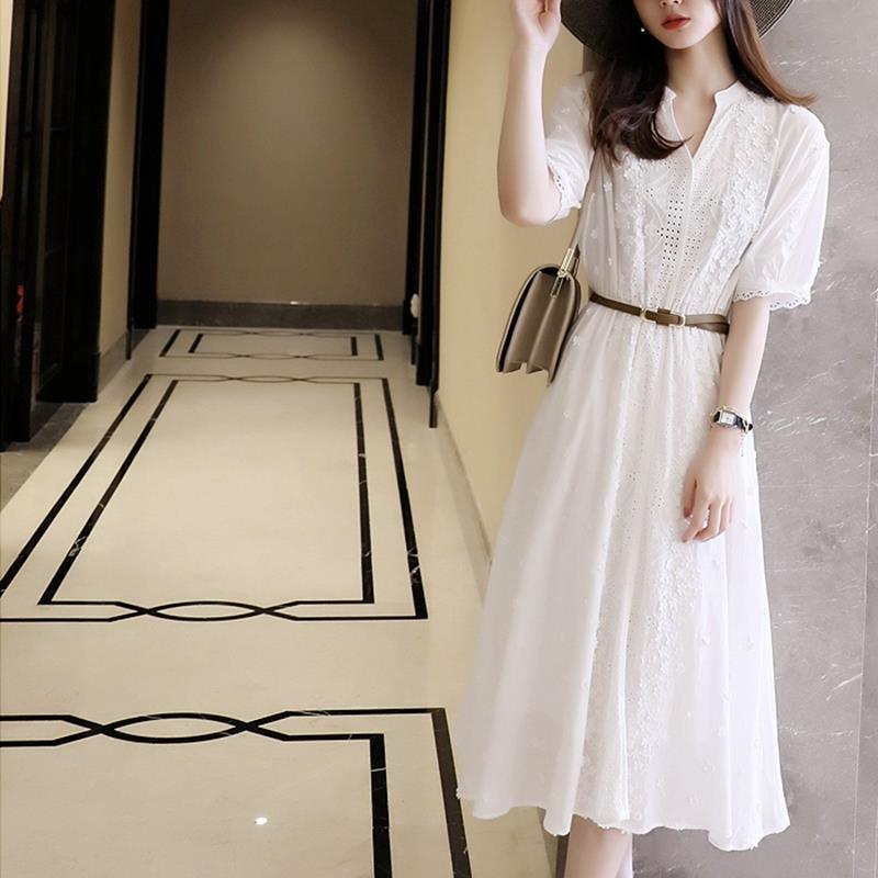 (Mới) Mã K2513 Giá 610K: Váy Đầm Liền Thân Nữ Qityre Hàng Mùa Hè Thời Trang Nữ Chất Liệu Ren G02 Sản Phẩm Mới, (Miễn Phí Vận Chuyển Toàn Quốc).
