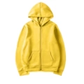 Zipper shirt yellow