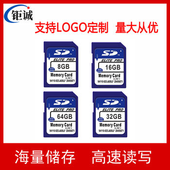 Wholesale Sd Large Card 1G2G4G8G Digital Camera Memory Card 64g Advertising Machine Cnc Machine 32g High-Speed Memory Card