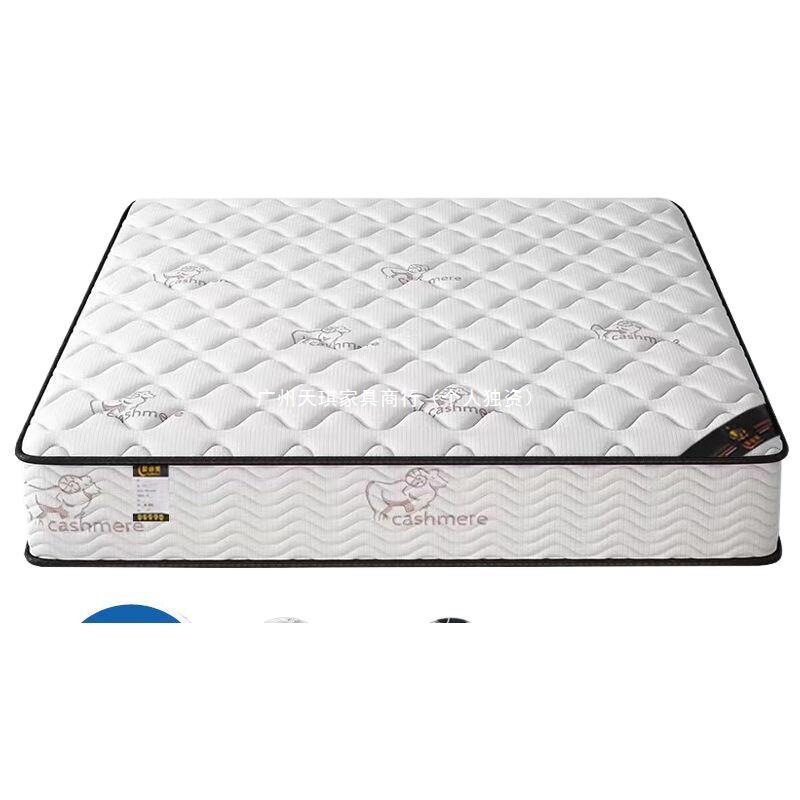 Simmons Mattress Economical 20cm Thick Household Spring Latex Coconut Palm Soft and Hard Dual-Use Silk Flower Whole Mesh Spring-Free