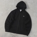 Zippered black with red trim