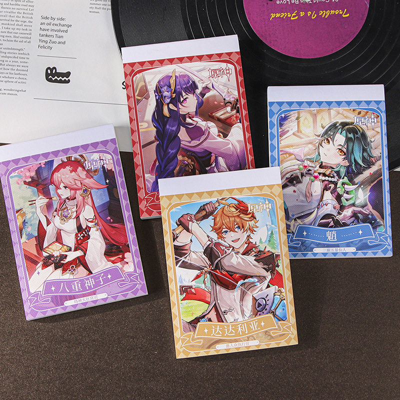 原神-A7紙ノート（白紙）