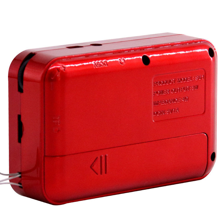 Jinzheng S61 Radio mini portable small audio card speaker MP3 player Walkman factory for the elderly