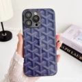 Goyard Glass Case Blue