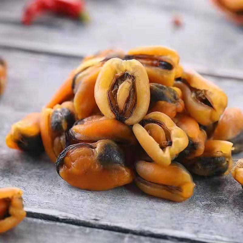 500g Dried Mussels, Dried Sea Snails, Dried Sea Snail Meat, Green Mussels, Seafood Dried Goods, Shellfish Products 250g Cross-Border E-Commerce