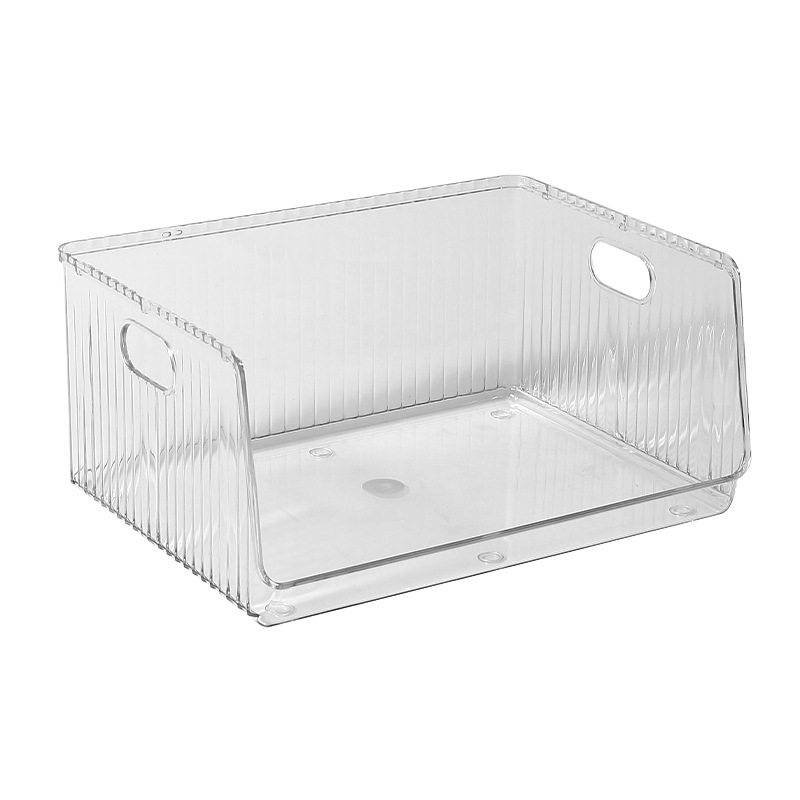 Transparent Desktop Cosmetic Storage Box Simple Student Stationery Box Cosmetic Storage Wholesale Organize Storage Box