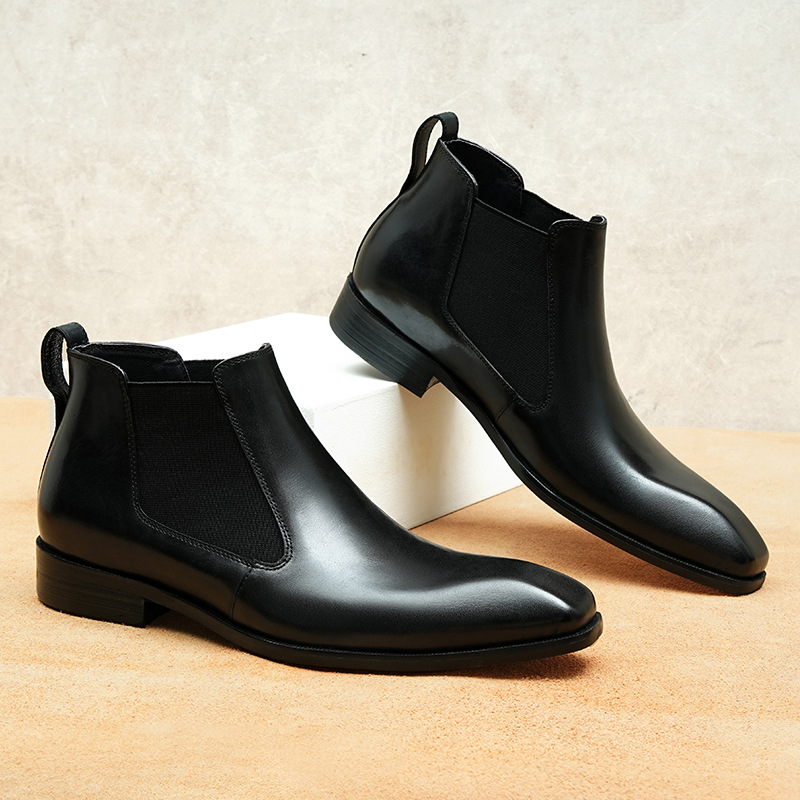 (Mới) Mã A0271 Giá 2690K: Giày Boot Cổ Thấp Nam Asenon Hàng Mùa Xuân Thu Đông Giày Dép Nam Chất Liệu Da Bò G06 Sản Phẩm Mới, (Miễn Phí Vận Chuyển Toàn Quốc).