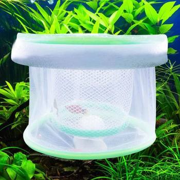 Guppy Hatching Isolation Box Breeding Box Transparent Fish Tank Round Floating Hatching Net Fry Isolation Net Dropshipping