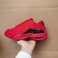 Duck shoes--red and black