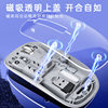 Wireless Bluetooth Dual Mode Transparent Mouse Rechargeable Silent Portable Tablet Laptop Office Wireless Mouse