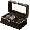Watch Box Wooden Skylight Watch Box Wooden Jewelry Bracelet Bracelet Storage Box with Lock Watch Jewelry Display Box