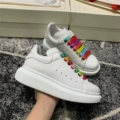 Colorful with white leather tail