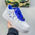 White and blue (paint surface)