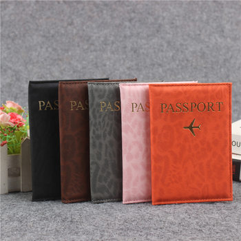 Cross-border in stock Passbook Holder Air Ticket Protective Cover Portable Multi-function Passbook Bag for Multi-card Passbook