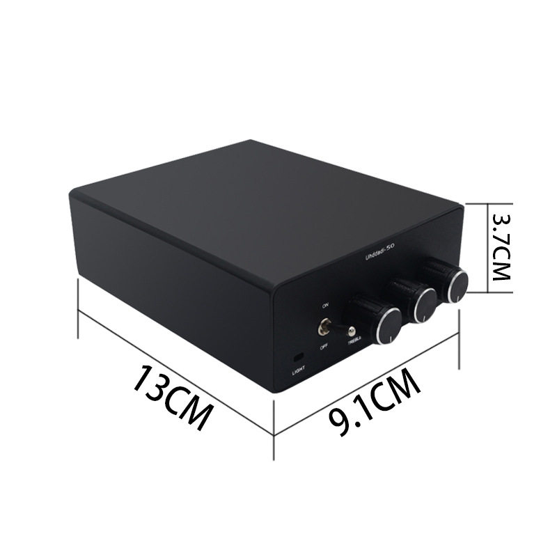 50W Bluetooth 5.0 Stereo Audio Amplifier Receiver Class D Mini Hi-Fi Integrated Amplifier Digital Amplifier