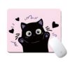 Cartoon Cat Mouse Pad Small Size for Boys and Girls Ins Computer Keyboard Pad Wrist Pad Office Desktop Mouse Pad