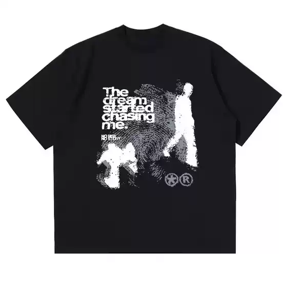 Oversized t Shirt Men Hip Hop T-Shirt Vintage 90S Setwear an
