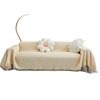 Sofa Towel Cover Ins Style Double-Sided Cotton Yarn Blanket Simple One-Piece Sofa Cushion Cover All-Inclusive Cover