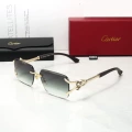 Gold frame green film