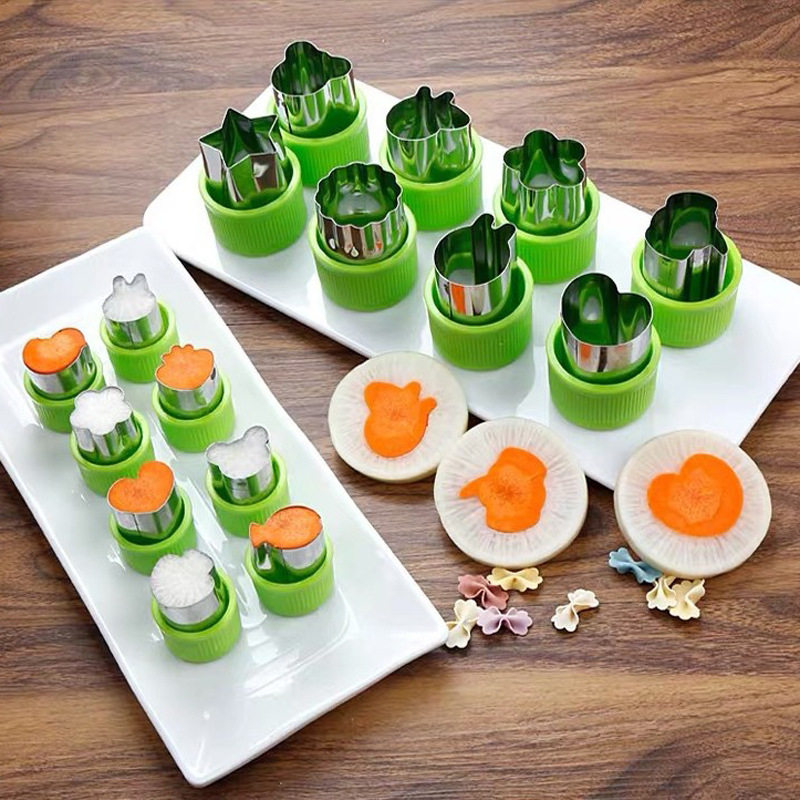 Baby food supplement embosser mold biscuit wonton skin tool household wonton Stew baby dumpling butterfly noodle mold