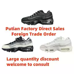 Putian Factory Direct Sales Foreign Trade 95Cdg Co-Branded Trendy Versatile Air-Cushion Cushioning Jogging Shoes Breathable Mesh Running Shoes