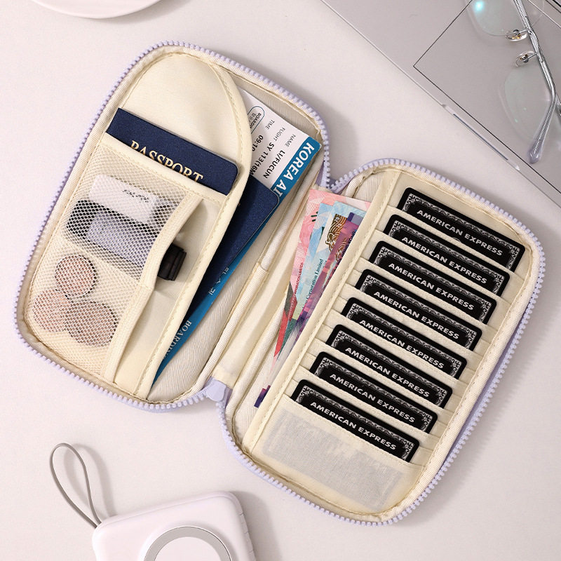 New Xinghui Portable Anti-theft Brush Passo Bag Storage Bag Travel Down Storage Bag Large Capacity ID Bag Card Bag