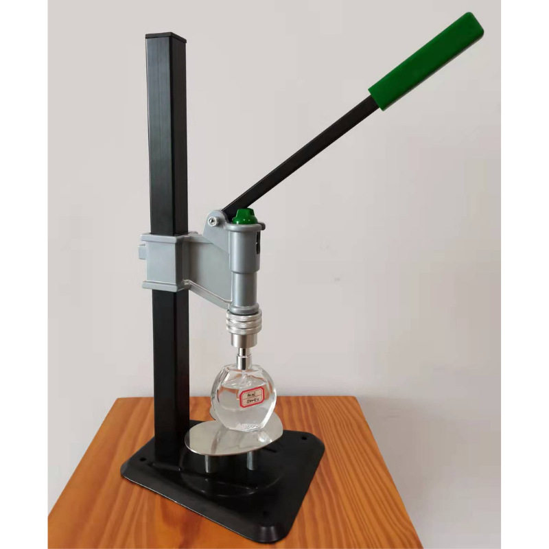 香水瓶压盖器13/15塑料卡口压中套机封口机香水包装机液体包装机