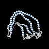 Queen Mother Classic Temperament One Layer Saturn Pearl Necklace with LOGO Lobster Buckle Wholesale
