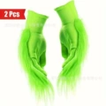 Green furry monster gloves [furry thread]