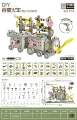 Screwdriver tool box [locomotive + carriage] electric drill-342 piece set (chinese color box)