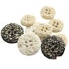 New four-eye resin button coat windbreaker shirt button in stock wholesale imitation rock button 10-25mm