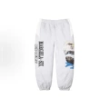 Gray m6/eagle sweatpants