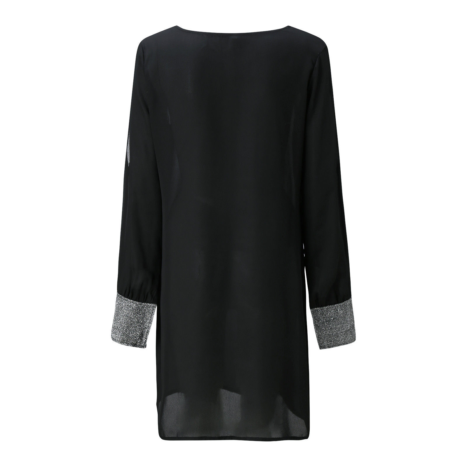 Women's Sequin Casual Long-Sleeve Dresses