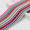Colorful Spotted Rope 5mm Polyester Hand-Woven Round Rope DIY Sweatshirt Waist Rope Bag Shoe Material Accessories Rope