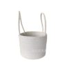 Hand-woven New Cotton Rope Storage Basket Key Wallet Storage Basket Easter Large Capacity Storage Barrel Storage Basket