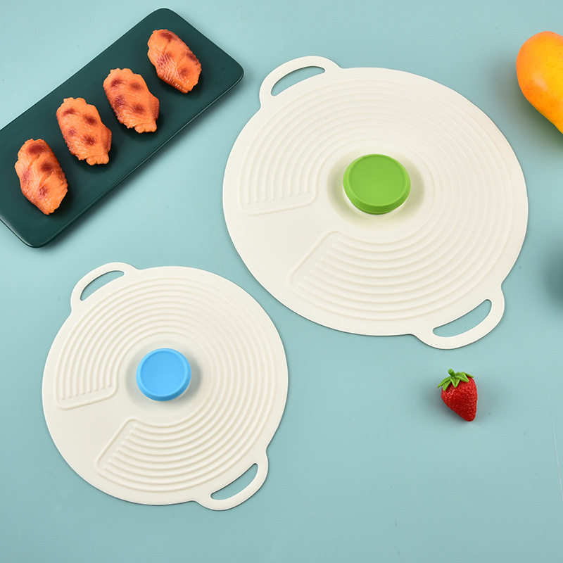 Simple Style Silicone Preservative Cover Sealed Bowl Cover Meal Cover Basin Cover Plate Cover Microwave Oven Splash-proof Cover