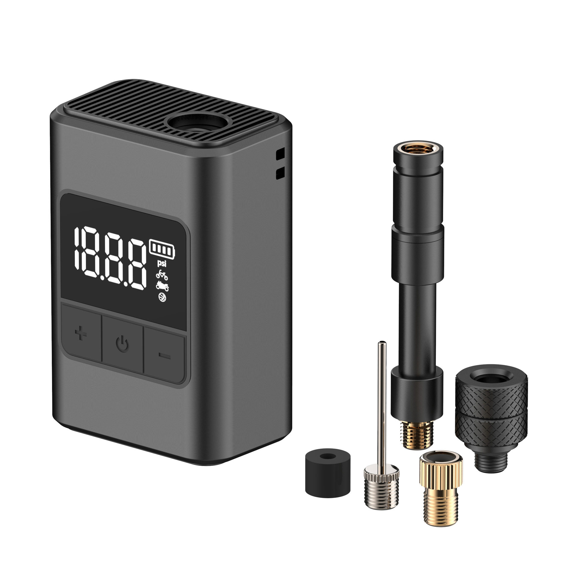 Cross-Border New Product Mini Road Bike Electric Pump Battery Car Air Pump Portable Car-Mounted Air Pump