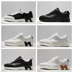 European H Brand Men's Versatile Height-Increasing Sneakers, Men's Casual Breathable White Shoes, Women's Export Black Sneakers for Men