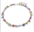 Rainbow candy necklace