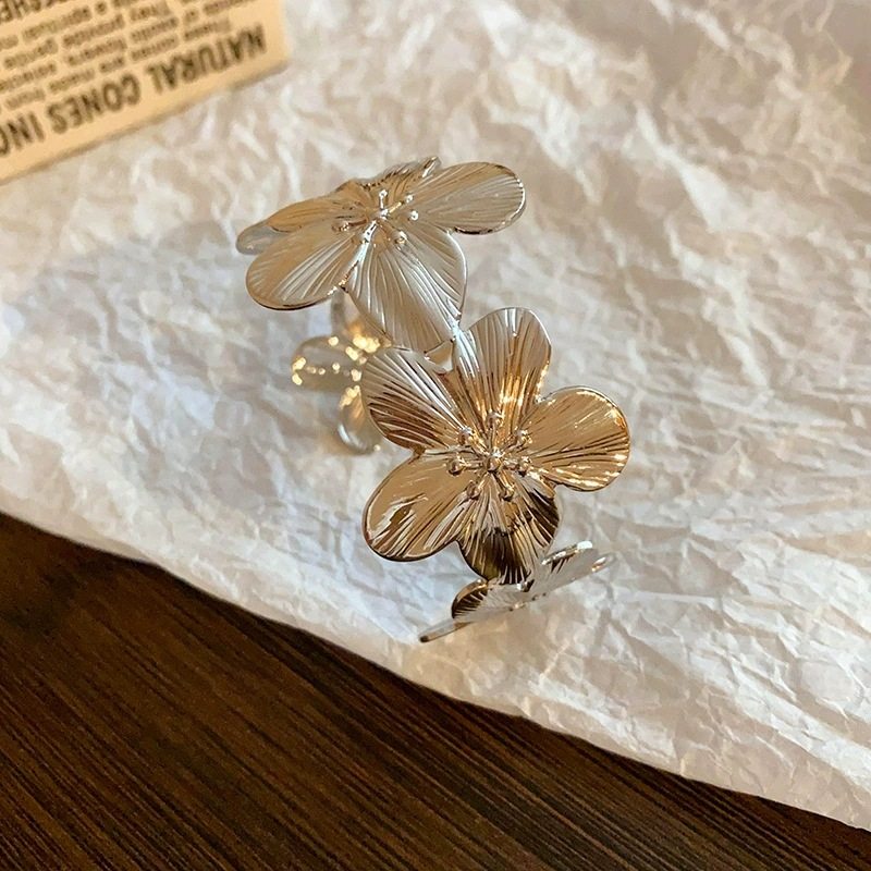 欧美跨境简约时尚手镯臂环小众冷淡风气质手环高级感百搭手饰批发