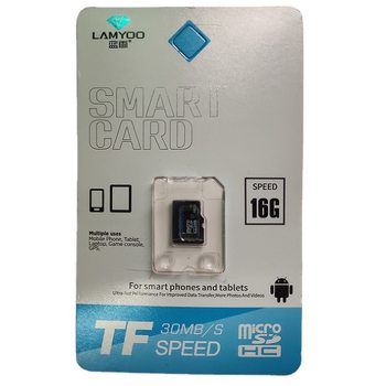 Manufacturer Spot Micro-Sd Blue Rain Storage Card 8g 16g 32g Tf Card Mobile Phone Memory Card Class4