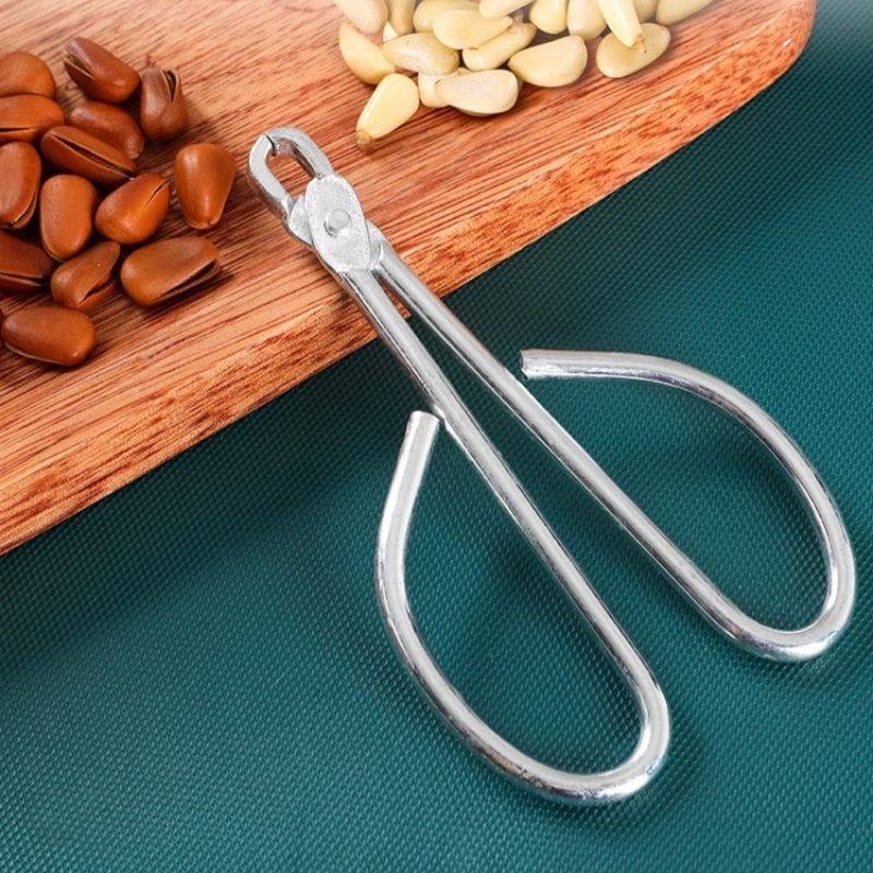 Classic Pine Nut Clip, Practical and Easy to Use Pine Nut Pliers, Nut Clip, Labor-Saving and Durable Pine Nut Artifact Opener